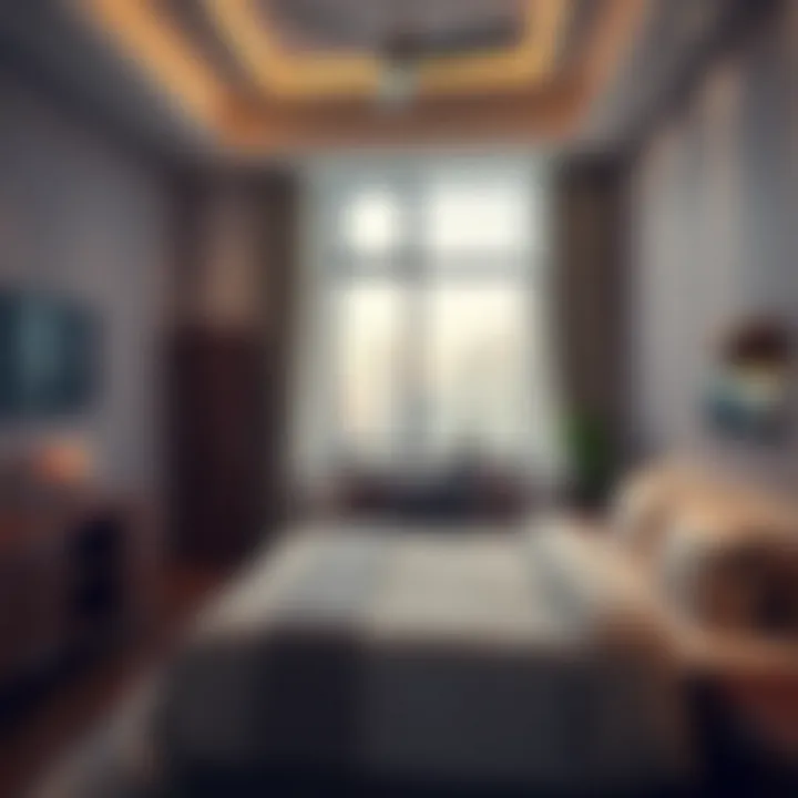 Modern furnished room in Dubai