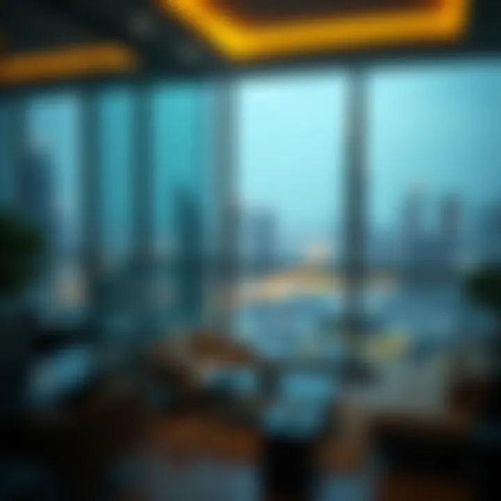 Statistics showcasing rental price trends in Dubai