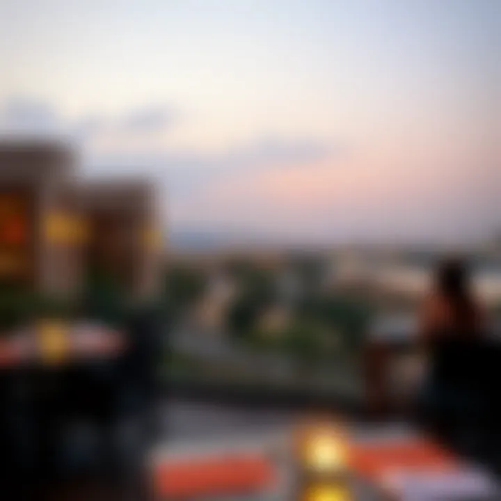 View of Dubai Hills Mall from Al Beiruti