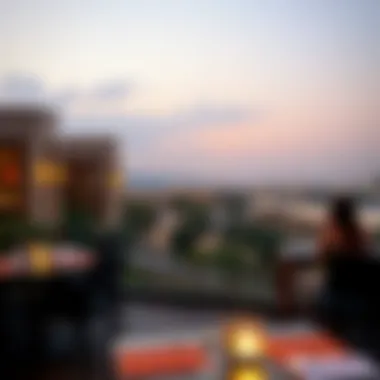 A Scenic View from Al Beiruti at Dubai Hills Mall View of Dubai Hills Mall from Al Beiruti