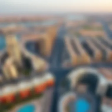 Aerial View of Al Nuaimia Aerial view of Al Nuaimia showcasing its urban landscape