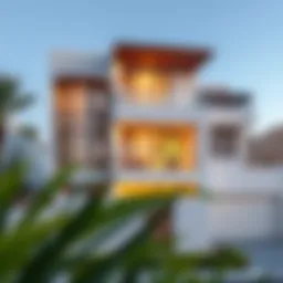 Contemporary house exterior in Al Nuaimia