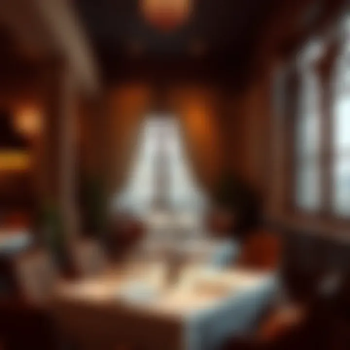 A warm and inviting interior of Al Safadi, reflecting its cultural essence and ambiance.