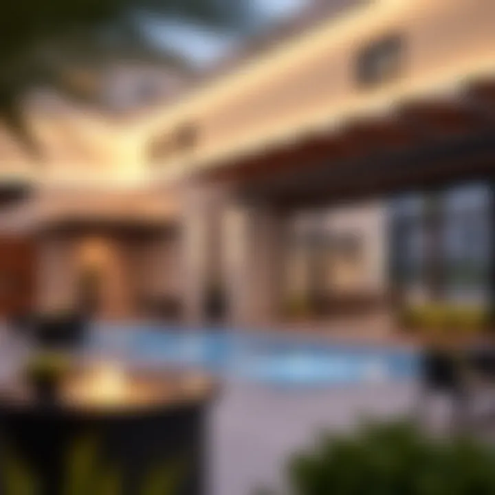 Modern amenities offered in Al Shaab Village