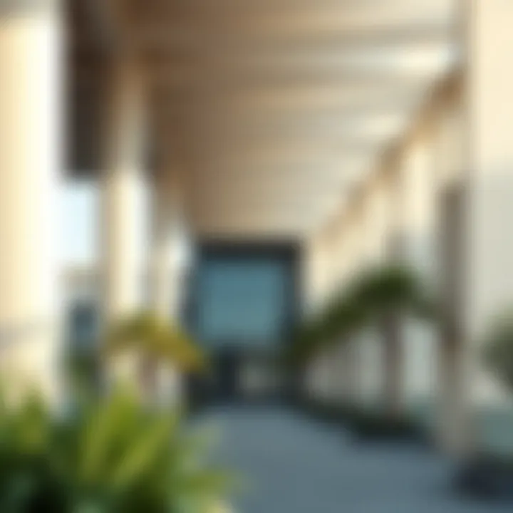 Architectural design of Alserkal Avenue