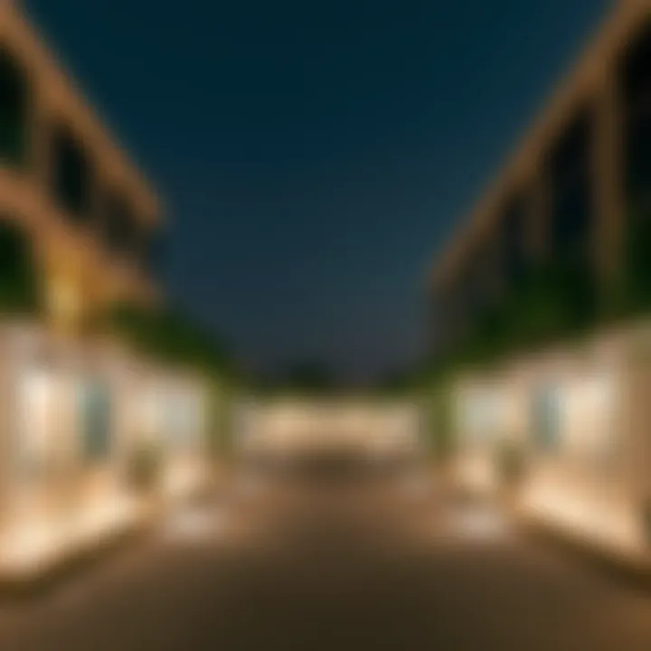 Contemporary art installation at Alserkal Avenue