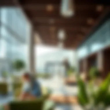 Vibrant community spaces within Centrepoint Sahara Centre