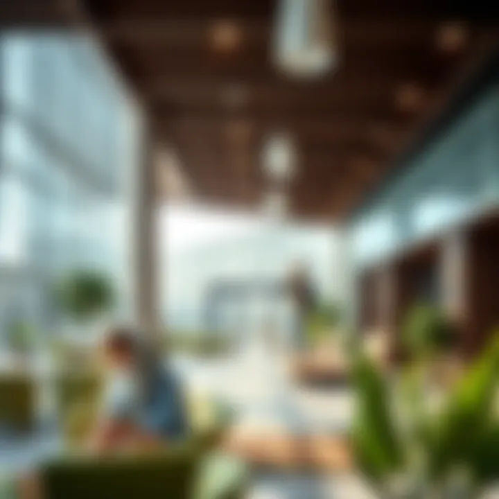 Vibrant community spaces within Centrepoint Sahara Centre