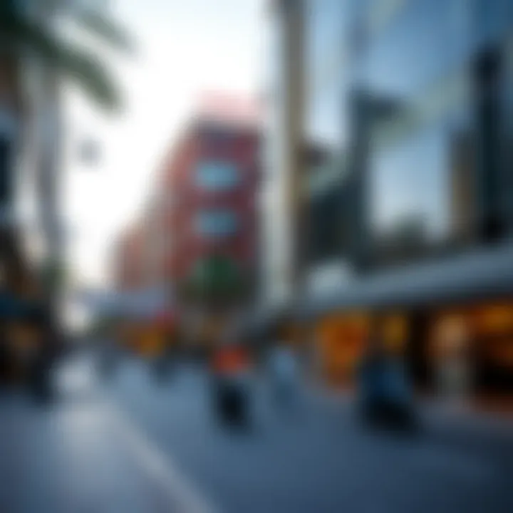 Vibrant commercial area reflecting the dynamic market of Choithrams Marina