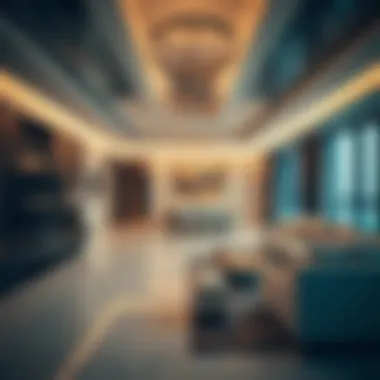 Luxurious interior of a residential unit in Choithrams Marina