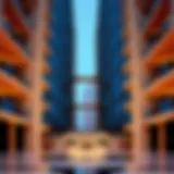 Overview of Churchill Tower's architectural design