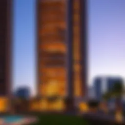 Breathtaking view of Clearpoint Emaar's architectural design