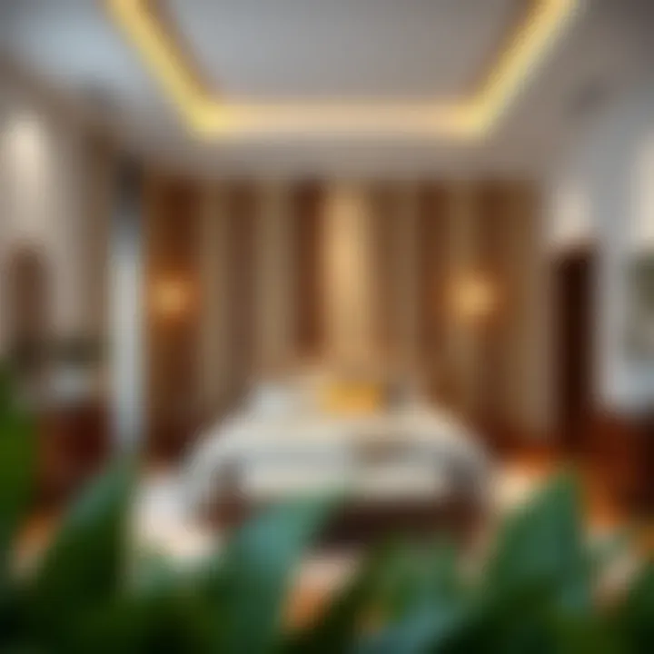 Visual representation of spacious bedrooms in Maple designs