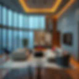 Floor plan overview of Creek Horizon Tower Two