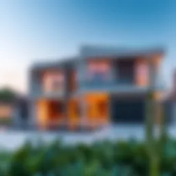 Stunning exterior view of Deema Residence showcasing modern architecture