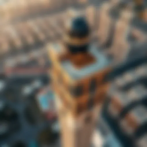 Stunning aerial view of Vera Dubai showcasing its architectural design