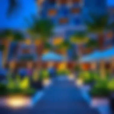 Vibrant community spaces surrounding Vera Dubai, ideal for social gatherings