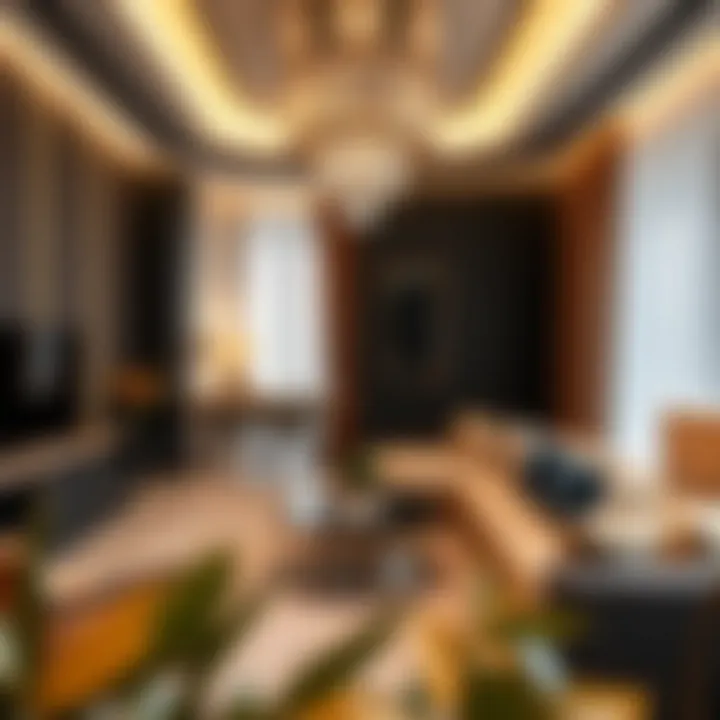 Luxurious interior of a residence in Vera Dubai highlighting modern amenities