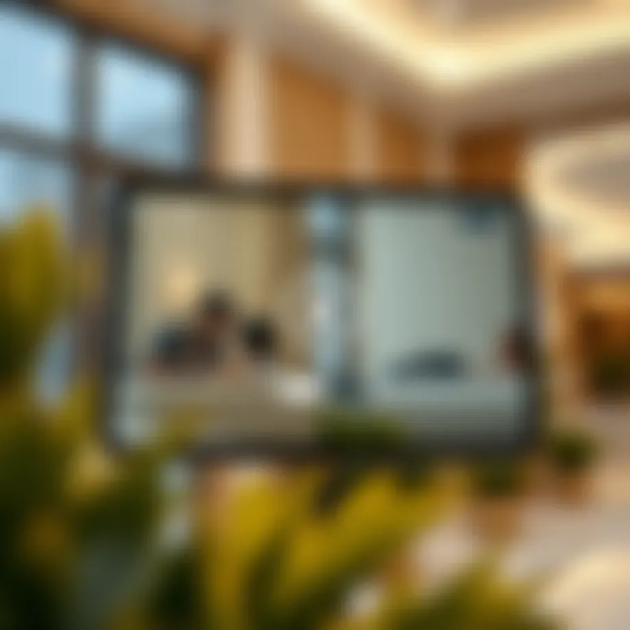 Visual representation of the Ejari online platform interface