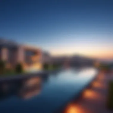 Future Developments Concept in Riverland Dubai Rendering of future development projects in Riverland Dubai