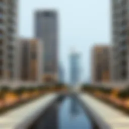 Stunning architectural view of Address Residences