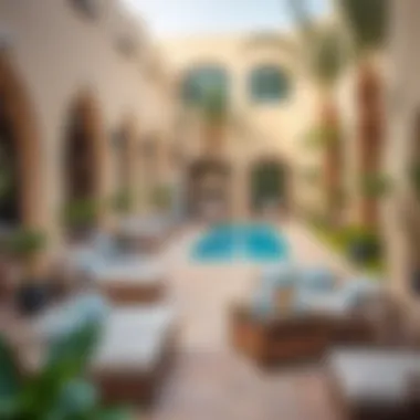 View of a vibrant outdoor area in Satwa, perfect for relaxation