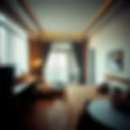 Cozy studio apartment interior in Al Nahda