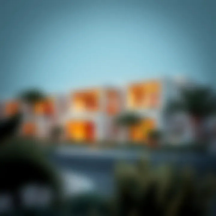 Modern residential properties highlighting investment potential in Al Reef