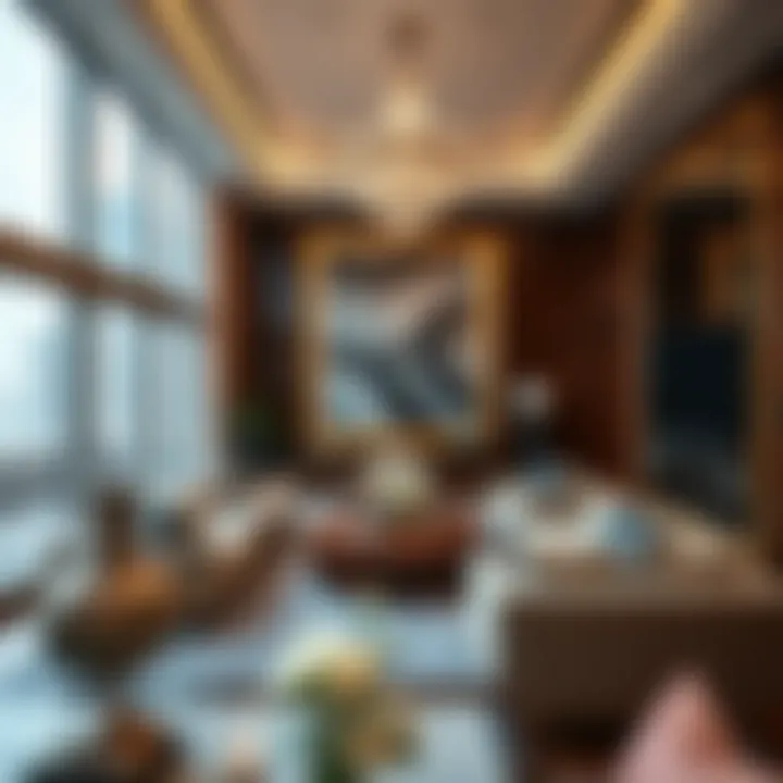 Luxurious interior design in a Boulevard Heights apartment