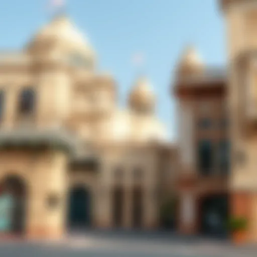 Historical architecture of Bur Dubai Al Seef