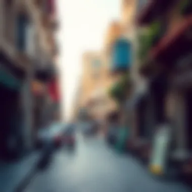 Local Charm of Karama Vibrant streets of Karama adorned with local shops and cafes