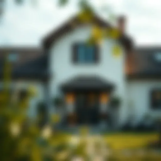 Charming farmhouse exterior in Hatta