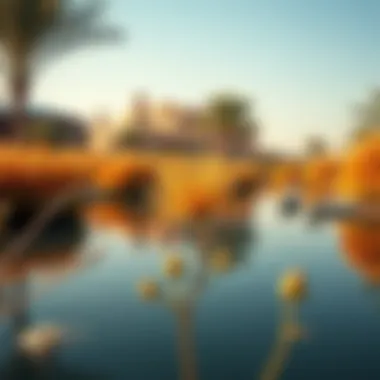 Ecological Features of Flamingo Lake Ecological features of Flamingo Lake with local flora