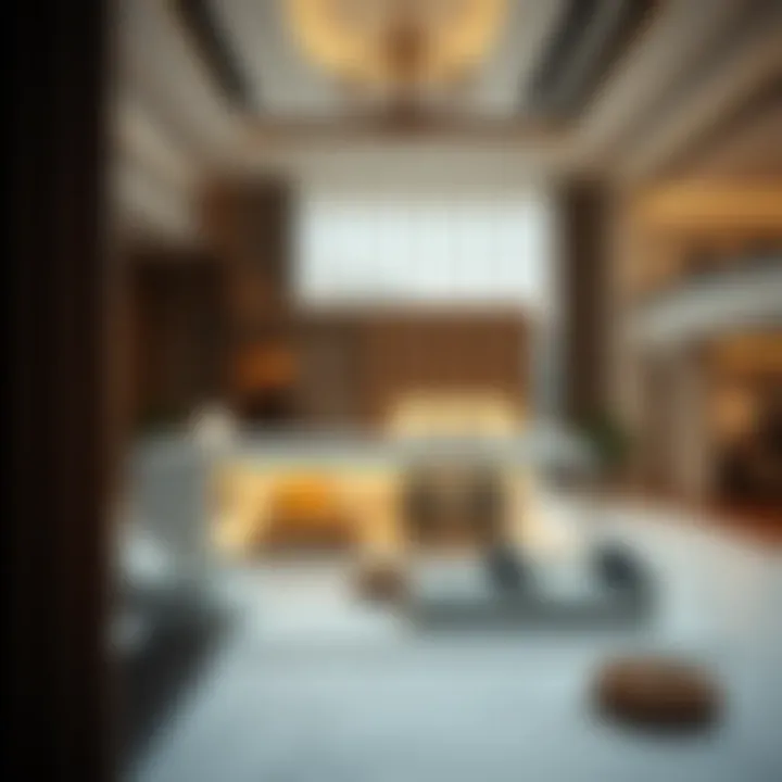 Architectural model of a stunning interior layout