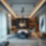 Modern office interior with innovative design