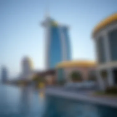 Vibrant Dubai Marina local attractions nearby Jannah Hotel
