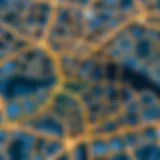 Map of Jumeirah Lake Towers clusters showcasing property distribution