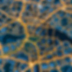 Map of Jumeirah Lake Towers clusters showcasing property distribution