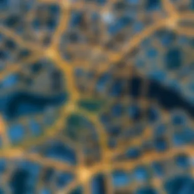 Map of Jumeirah Lake Towers clusters showcasing property distribution