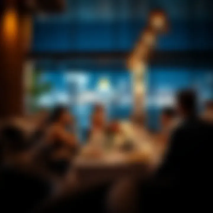 Vibrant dining scene at Jumeirah Beach Residence