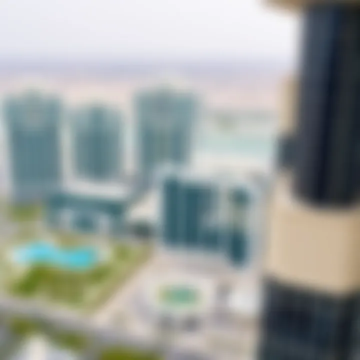 Overview of the vicinity surrounding Moza Plaza, emphasizing its strategic location