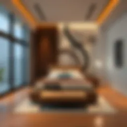 Modern room interior in Abu Hail