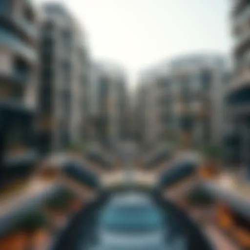 Architectural overview of Silver Tower Cluster I showcasing modern design