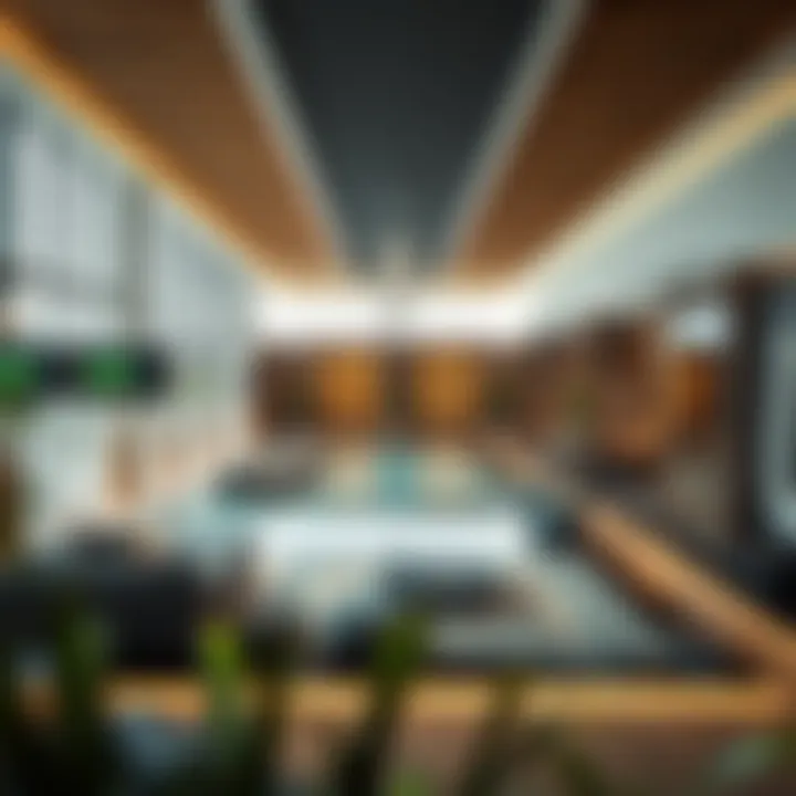 Luxurious amenities within Silver Tower Cluster I highlighting upscale living