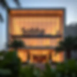 Exterior view of Sobha Sales Office showcasing modern architecture