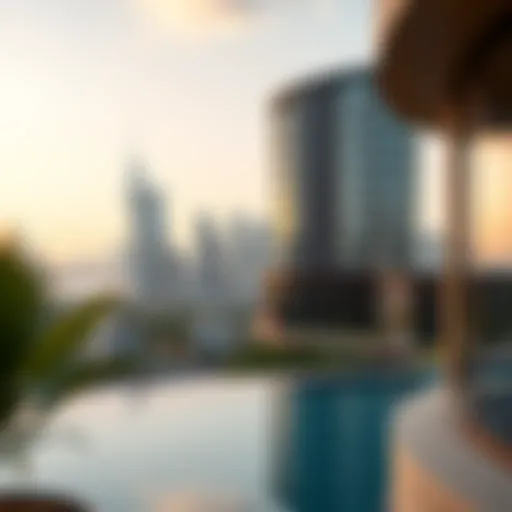 Stunning skyline view of Sobha Seahaven