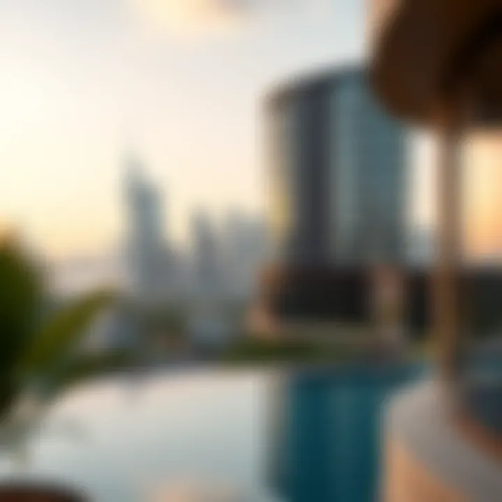 Stunning skyline view of Sobha Seahaven