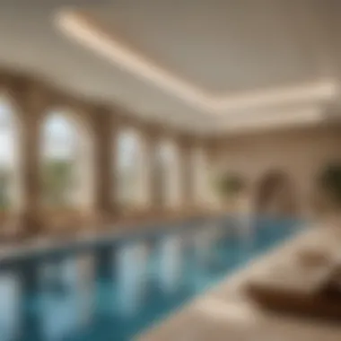 Wellness facilities including a spa and fitness center for guests