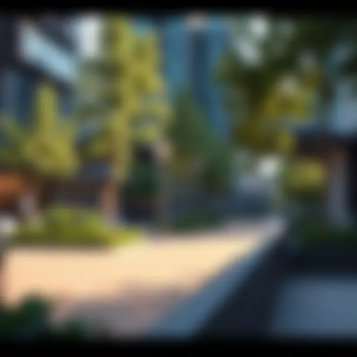 Environmental sustainability features in JLT streetery