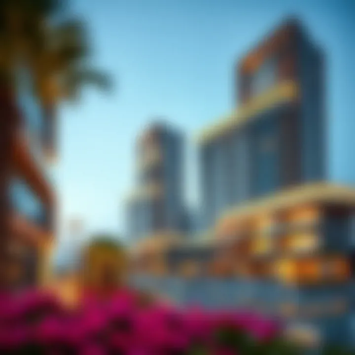 Modern architectural design in Marina Sunset Bay